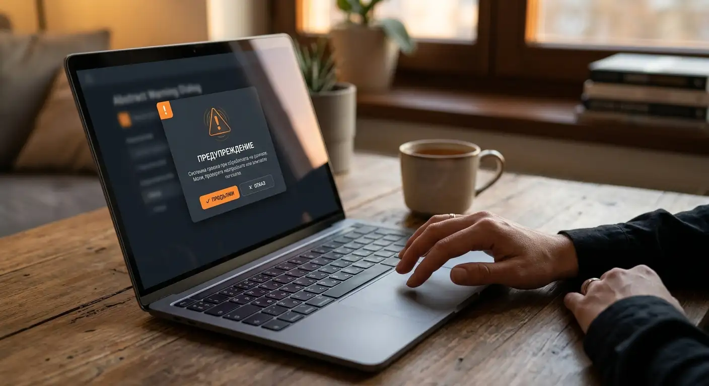 Предупреждение за оператор без KYC