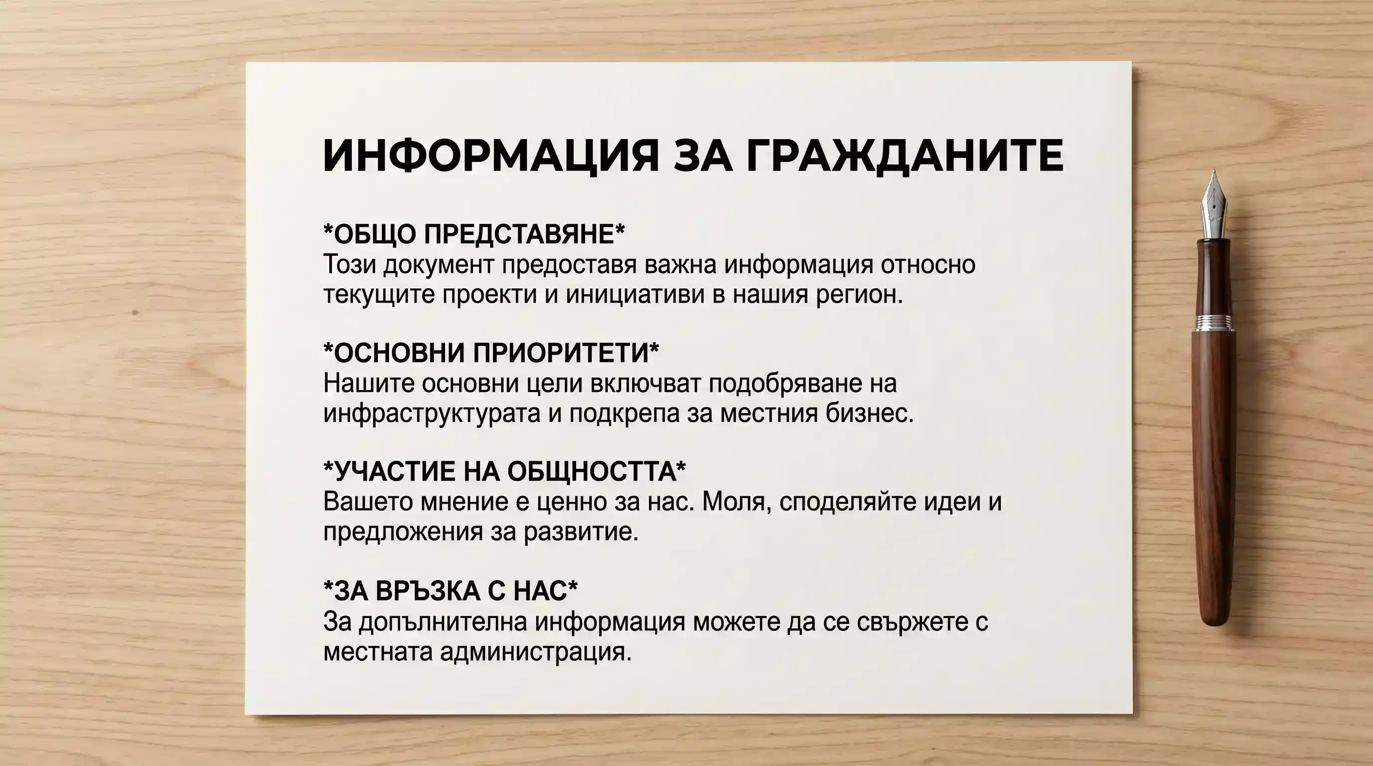 Юридически документ за нелицензиран оператор
